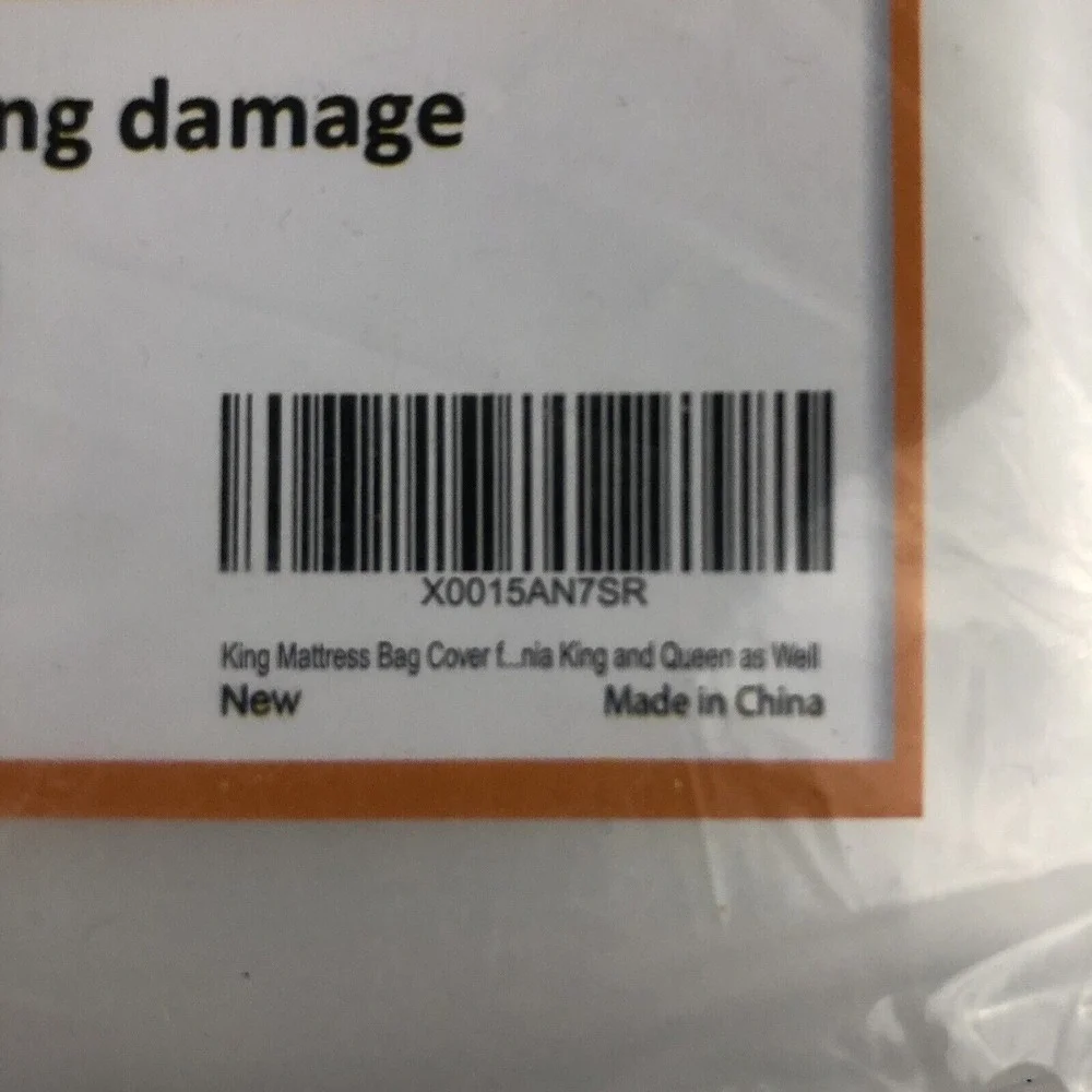 King Size Mattress Bag Commercial Grade 78